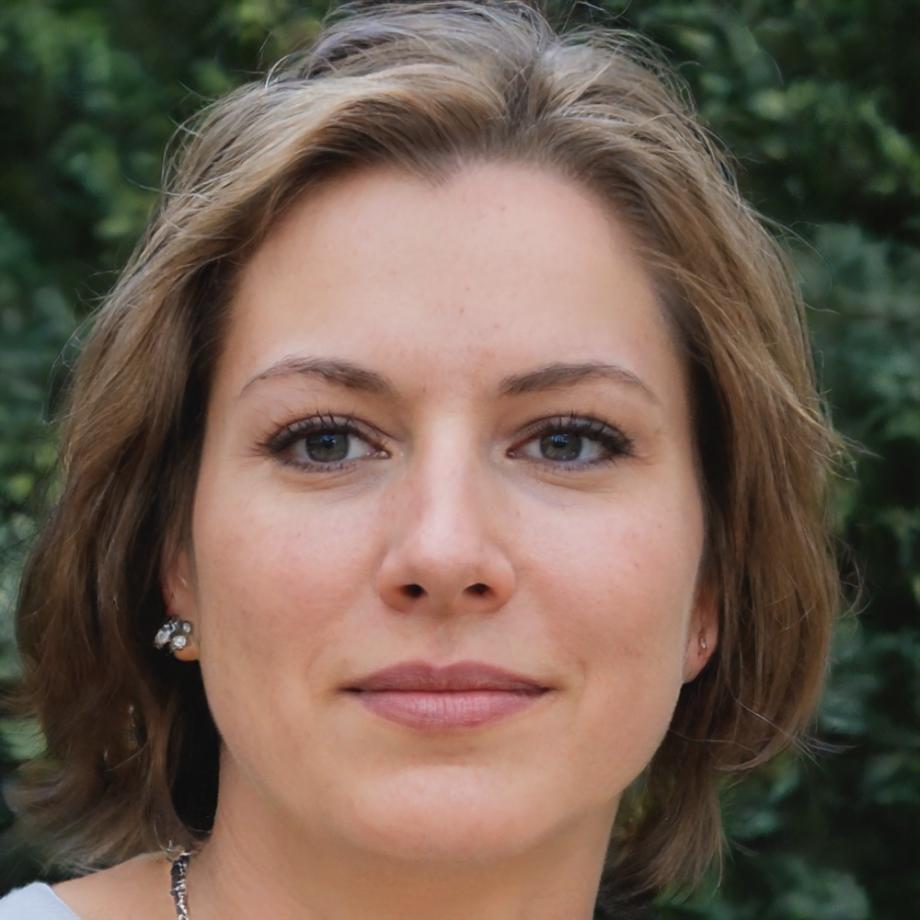 Portrait of Samantha Hartwell, financial education specialist